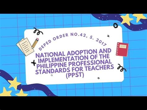 deped order no. 42 s. 2017|D.O. 42 S. 2017 (PPST) .